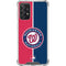 MLB Washington Nationals Split Galaxy A72 5G Clear Case