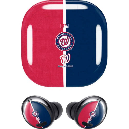 MLB Washington Nationals Split Galaxy Buds Pro Skin