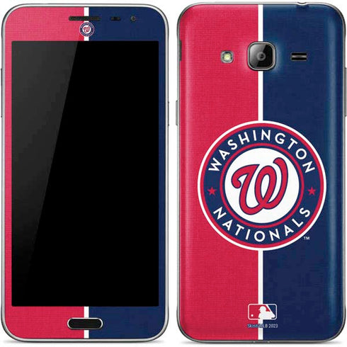 MLB Washington Nationals Split Galaxy J3 Skin