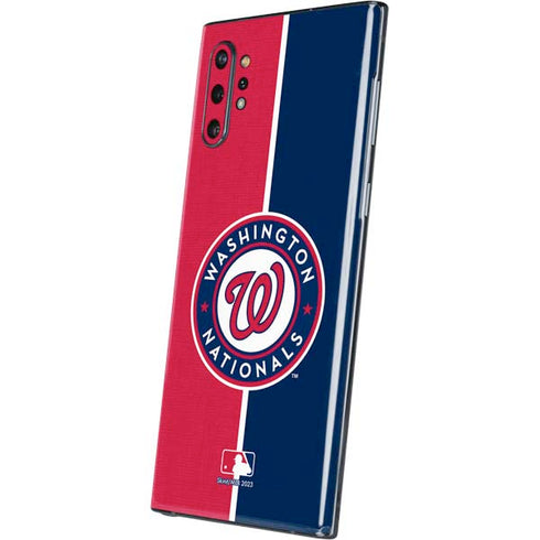 MLB Washington Nationals Split Galaxy Note 10 Plus Skin