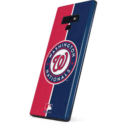 MLB Washington Nationals Split Galaxy Note 9 Skin