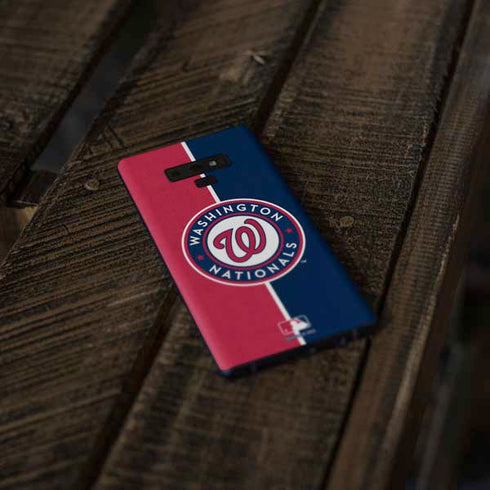 MLB Washington Nationals Split Galaxy Note 9 Skin