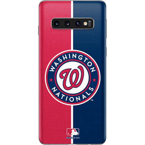 MLB Washington Nationals Split Galaxy S10 Skin