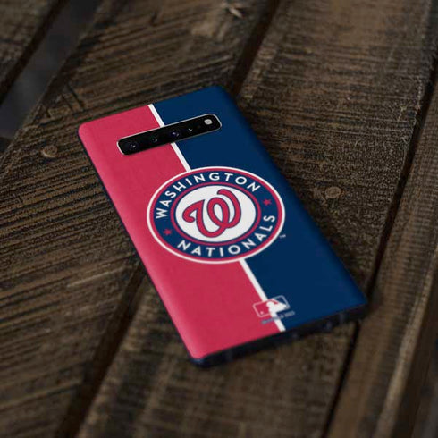 MLB Washington Nationals Split Galaxy S10 Skin