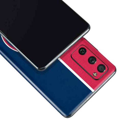 MLB Washington Nationals Split Galaxy S20 Fan Edition Skin