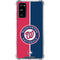 MLB Washington Nationals Split Galaxy S20 FE Clear Case