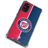 MLB Washington Nationals Split Galaxy S20 FE Clear Case