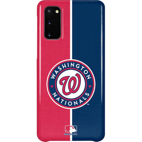 MLB Washington Nationals Split Galaxy S20 Lite Case
