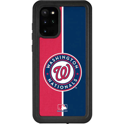 MLB Washington Nationals Split Galaxy S20 Plus Waterproof Case