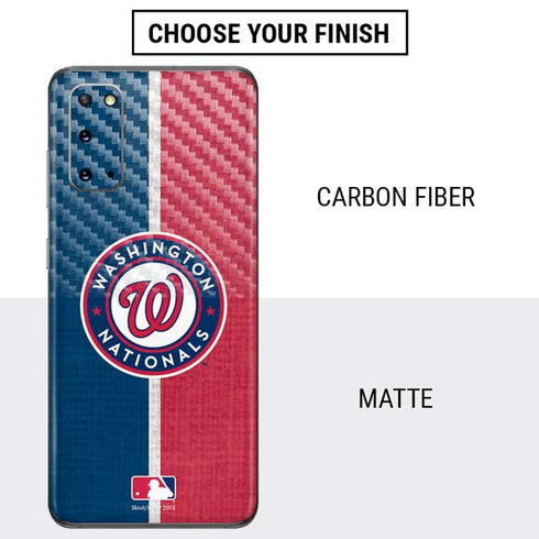 MLB Washington Nationals Split Galaxy S20 Skin