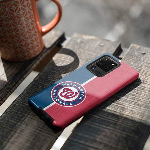MLB Washington Nationals Split Galaxy S20 Ultra 5G Pro Case
