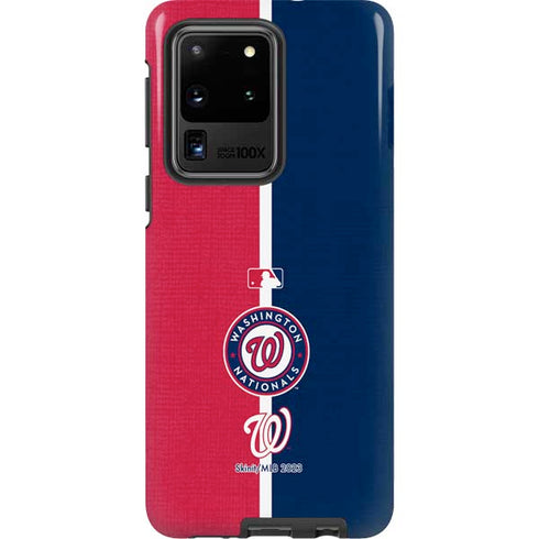 MLB Washington Nationals Split Galaxy S20 Ultra 5G Pro Case