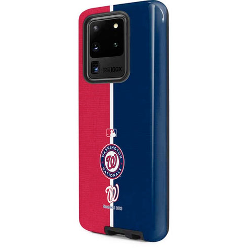 MLB Washington Nationals Split Galaxy S20 Ultra 5G Pro Case