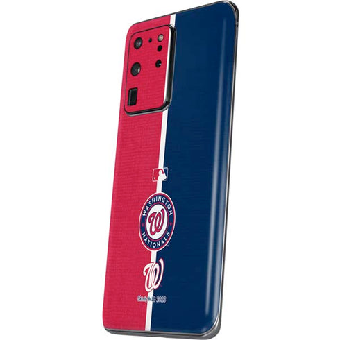 MLB Washington Nationals Split Galaxy S20 Ultra 5G Skin