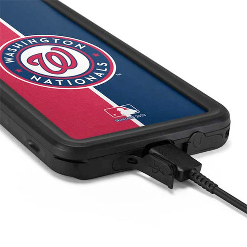 MLB Washington Nationals Split Galaxy S20 Waterproof Case