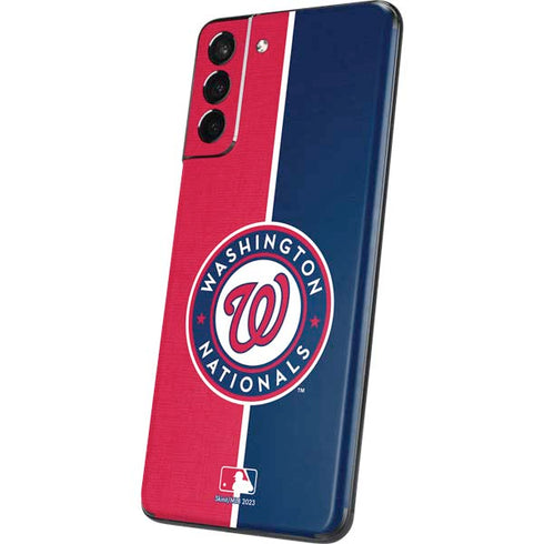 MLB Washington Nationals Split Galaxy S21 Plus 5G Skin