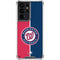 MLB Washington Nationals Split Galaxy S21 Ultra 5G Clear Case