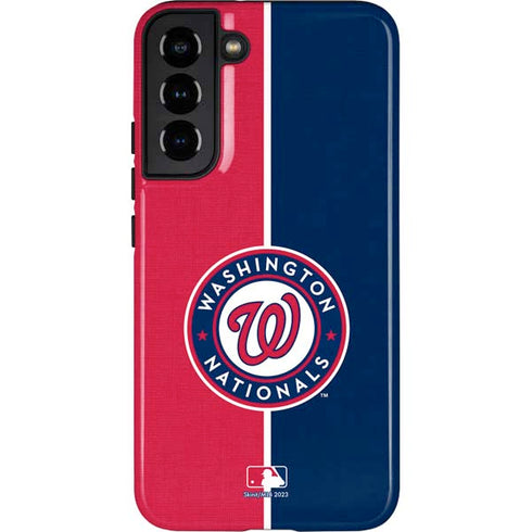 MLB Washington Nationals Split Galaxy S22 Plus Pro Case