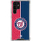 MLB Washington Nationals Split Galaxy S22 Ultra Clear Case