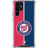 MLB Washington Nationals Split Galaxy S22 Ultra Clear Case