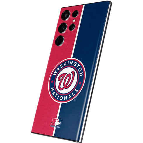 MLB Washington Nationals Split Galaxy S22 Ultra Skin