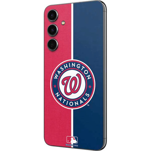 MLB Washington Nationals Split Galaxy S23 FE Skin