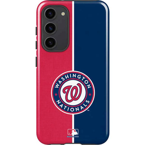 MLB Washington Nationals Split Galaxy S23 Plus Pro Case