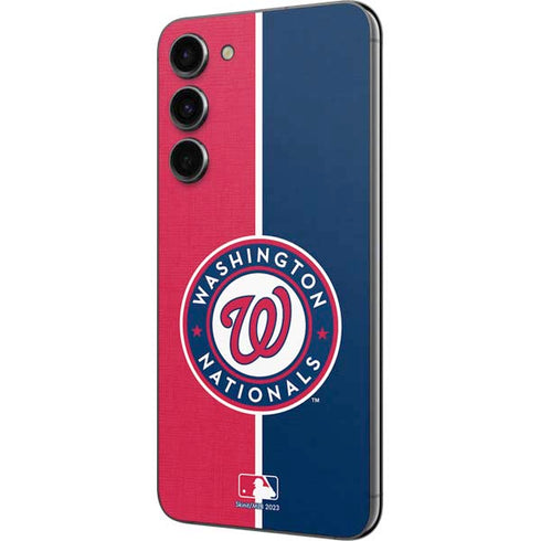 MLB Washington Nationals Split Galaxy S23 Plus Skin