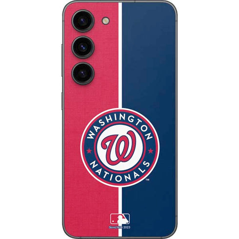 MLB Washington Nationals Split Galaxy S23 Skin