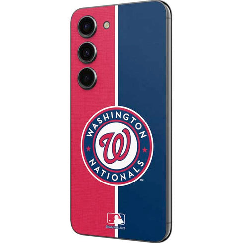 MLB Washington Nationals Split Galaxy S23 Skin