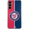 MLB Washington Nationals Split Galaxy S24 Plus Clear Case