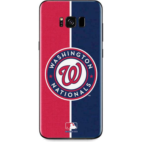 MLB Washington Nationals Split Galaxy S8 Skin