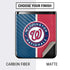 MLB Washington Nationals Split Galaxy Z Flip Skin