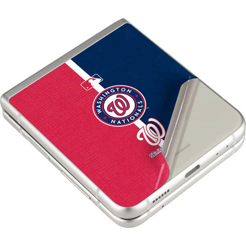MLB Washington Nationals Split Galaxy Z Flip3 5G Skin