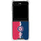 MLB Washington Nationals Split Galaxy Z Flip5 5G Clear Case