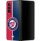 MLB Washington Nationals Split Galaxy Z Fold3 5G Skin