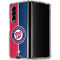 MLB Washington Nationals Split Galaxy Z Fold4 5G Clear Case
