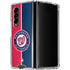 MLB Washington Nationals Split Galaxy Z Fold4 5G Clear Case