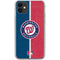 MLB Washington Nationals Split iPhone 11 Clear Case