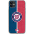 MLB Washington Nationals Split iPhone 11 Clear Case