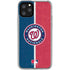 MLB Washington Nationals Split iPhone 11 Pro Clear Case