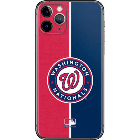 MLB Washington Nationals Split iPhone 11 Pro Skin