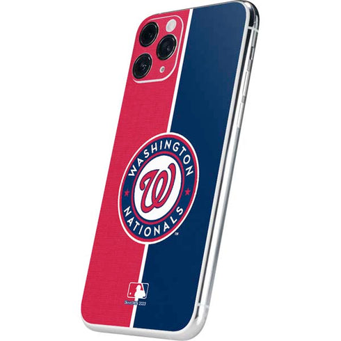 MLB Washington Nationals Split iPhone 11 Pro Skin