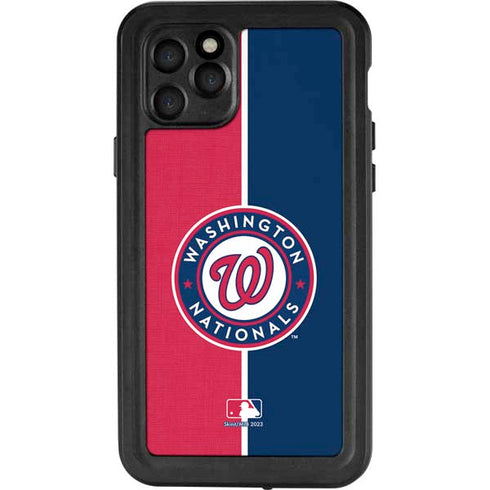 MLB Washington Nationals Split iPhone 11 Pro Waterproof Case