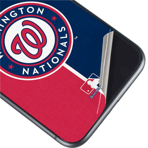 MLB Washington Nationals Split iPhone 11 Skin