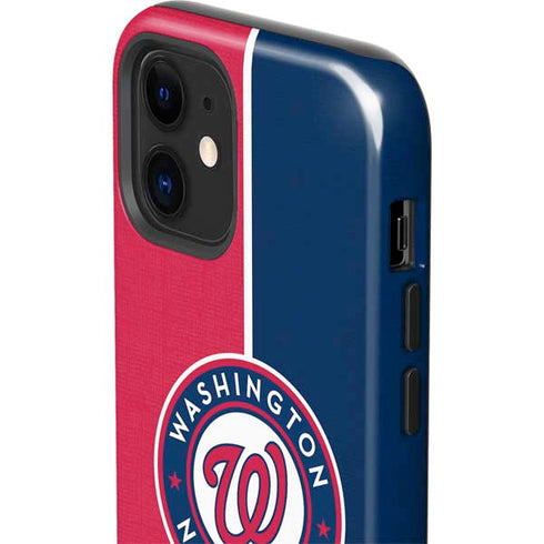 MLB Washington Nationals Split iPhone 12 Impact Case