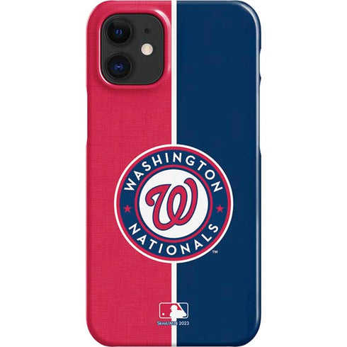 MLB Washington Nationals Split iPhone 12 Mini Lite Case
