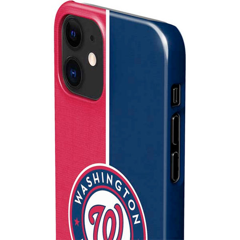 MLB Washington Nationals Split iPhone 12 Mini Lite Case