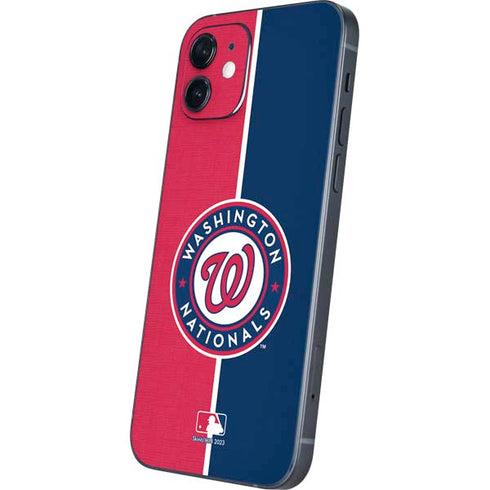 MLB Washington Nationals Split iPhone 12 Mini Skin
