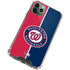 MLB Washington Nationals Split iPhone 12 Pro Max Clear Case